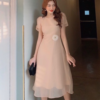 Đầm Voan Kiếng thiết Kế