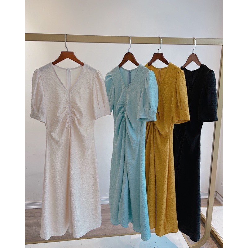 [Mã SKAMSALE8 giảm 10% đơn 200K] Đầm nhăn nhúm ngực - phù hợp với nhiều người | BigBuy360 - bigbuy360.vn