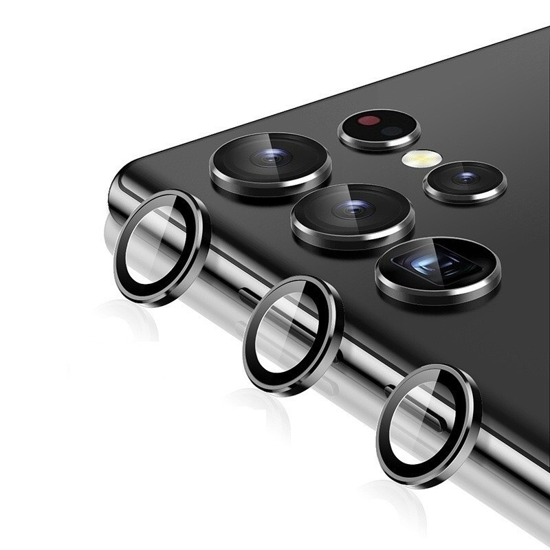 Bộ 3 Vòng Bảo Vệ Ống Kính Camera Cho Samsung Galaxy S22 Ultra