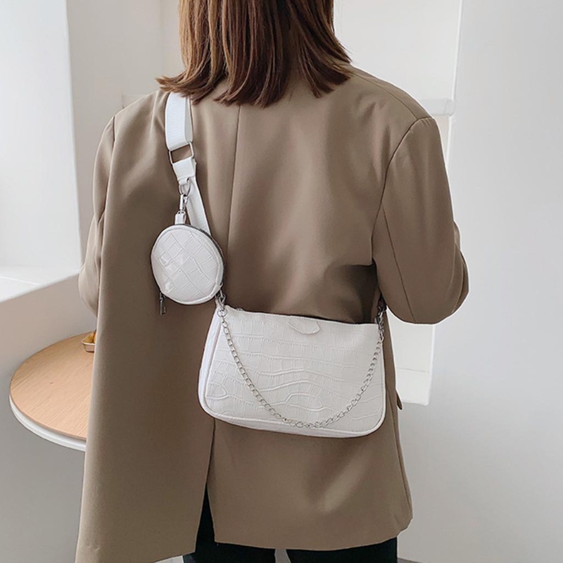 Túi Đeo Chéo Mini Bằng Da PU Thời Trang Dành Cho Nữ