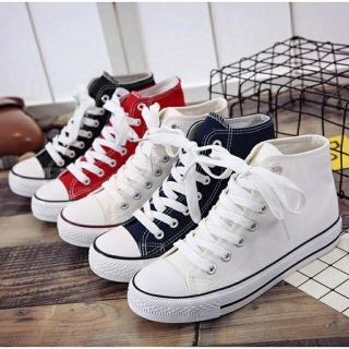 Giày thể thao nữ cao cổ 3 màu cá tính giá siêu rẻ cho học sinh sinh viên