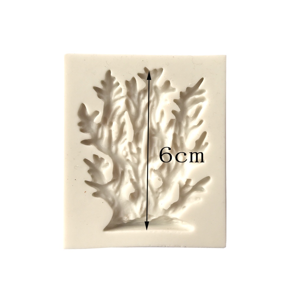 Khuôn silicon tảo biển rong biển rêu trang trí bánh