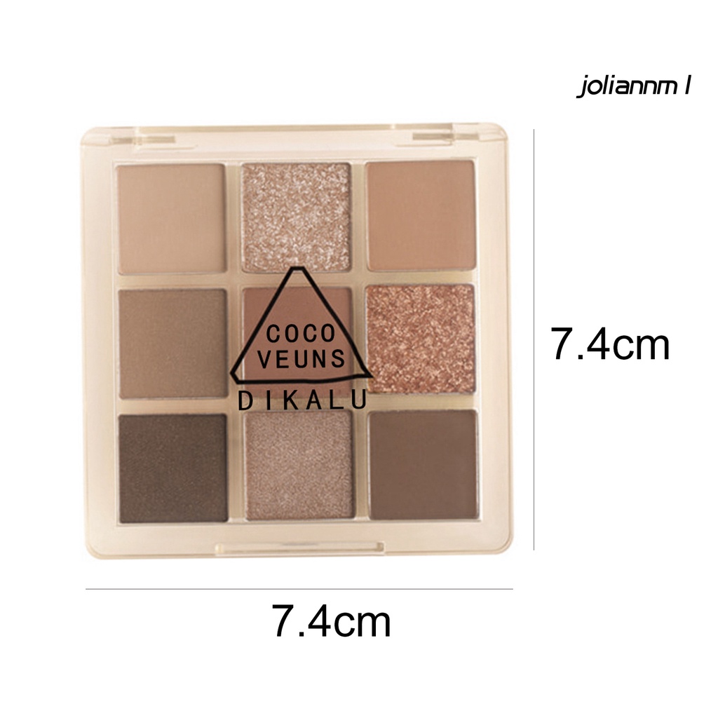 [Hàng mới về] Bảng phấn mắt Joliann tự nhiên màu đậm với 9 màu lung linh dành cho phái nữ | BigBuy360 - bigbuy360.vn