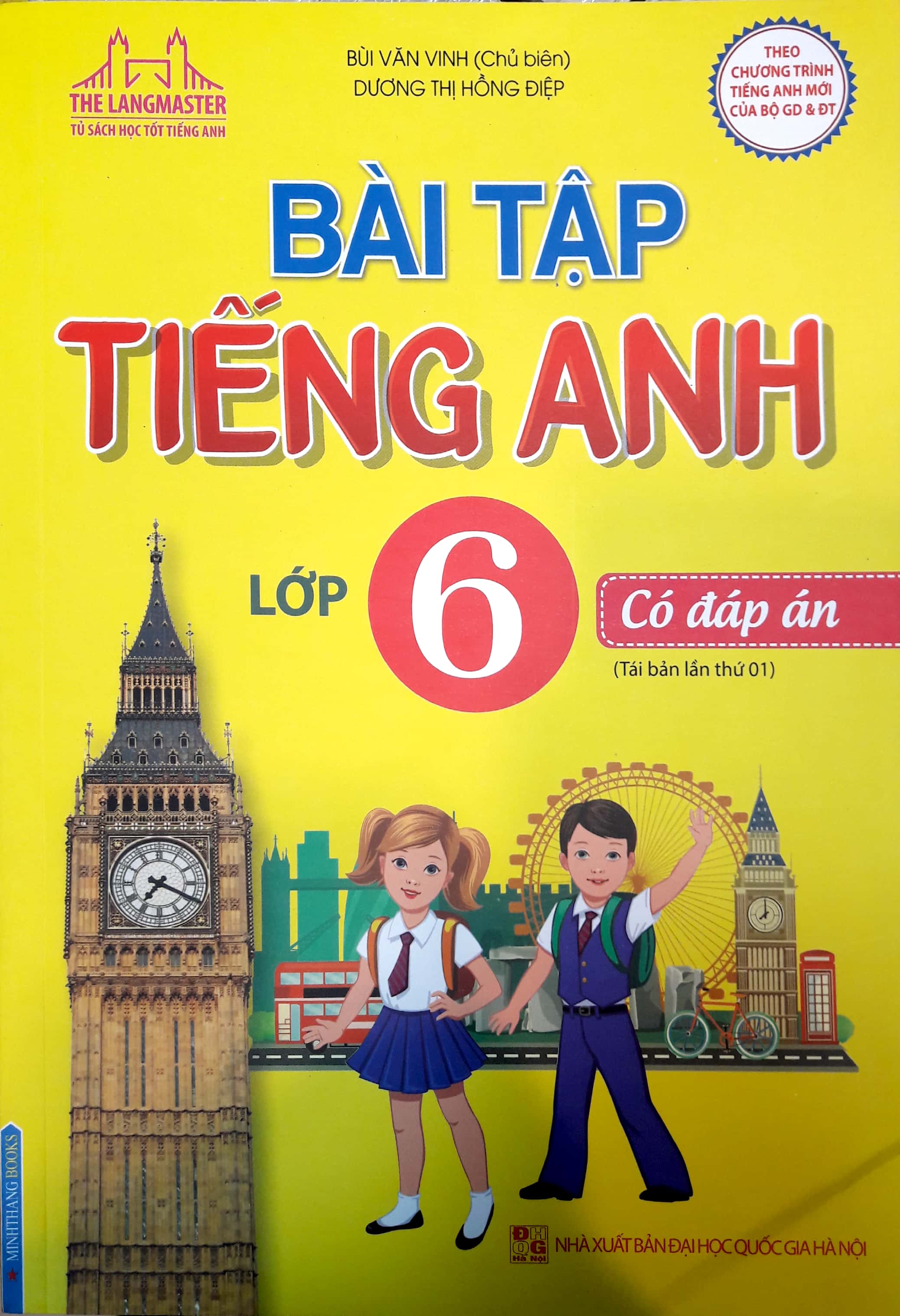 Sách - Bài Tập Tiếng Anh Lớp 6 (Tái Bản Lần 1)