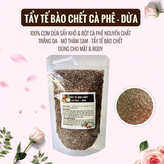 Scrub | 100g bột cà phê dừa tẩy tế bào chết