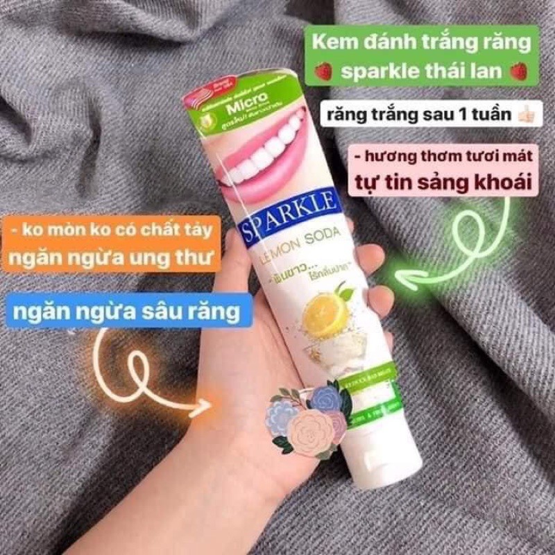 kem đánh răng sparkle thái lan (lớn tặng nhỏ)