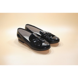 Giày Zara loafer da bóng size 36