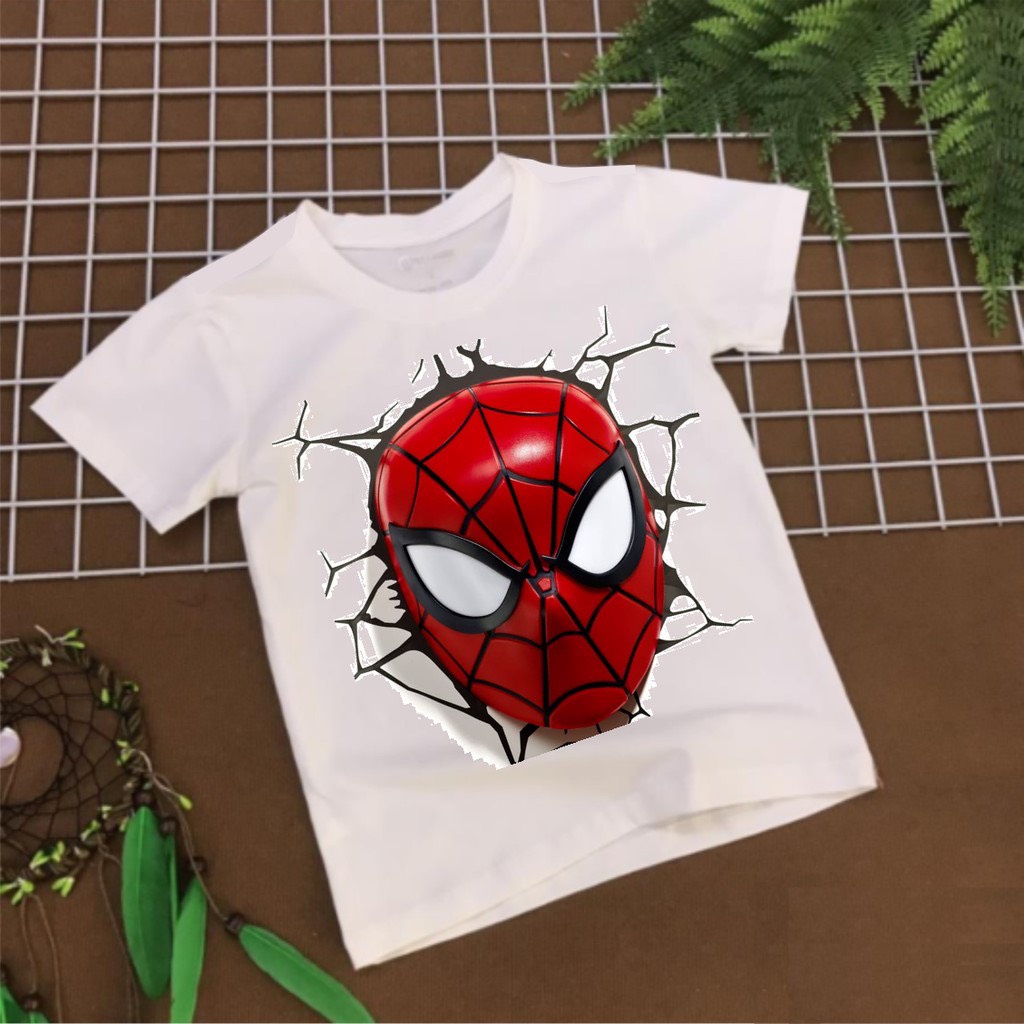 Áo trẻ em Spider Man Người Nhện cho bé trai | bé gái siêu cute | nhiều mẫu | vải đẹp