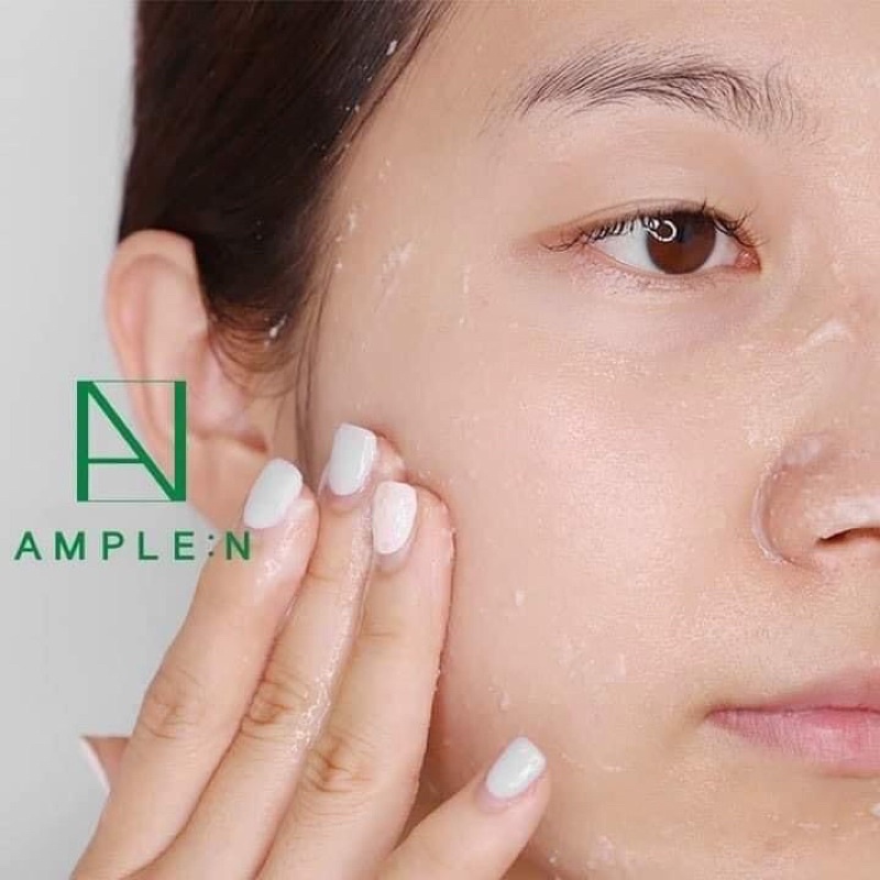 Tẩy Tế Bào Chết Mặt Ample:n Enzim Lên Men Từ Bha Thiên Nhiên Bí Đỏ Sạch Hoàn Toàn Mụn Cám Đầu Đen Da Chết