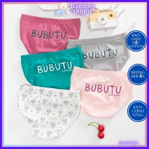 Quần chip bé gái Combo 5 chiếc Quần lót đùi trẻ em cotton cao cấp mềm mại hàng đẹp