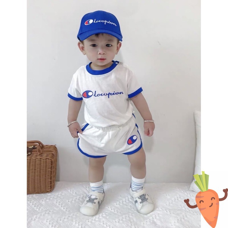 [SALE] Bộ Đùi Thể Thao Minky Mom Cho Bé, Bộ Hè Ngắn Tay Trẻ Em Chất Liệu Cotton 100% MKM21-02