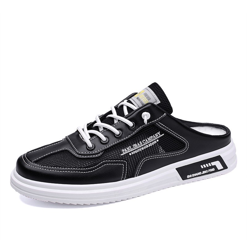 Giày lười phối lưới thoáng khí size 39-44 K60 phong cách cá tính thời trang mùa hè cho nam | BigBuy360 - bigbuy360.vn