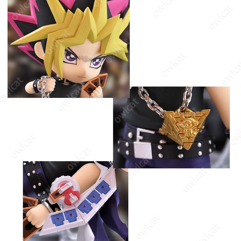 Mô Hình Nhân Vật Yu-Gi-Oh Yami Yugi  10cm 1069# Duelist Action Figure Dark Yugi Muto Duel King Nameless Pharaoh Yugioh Packed in Box Model Kazuki Takahashi