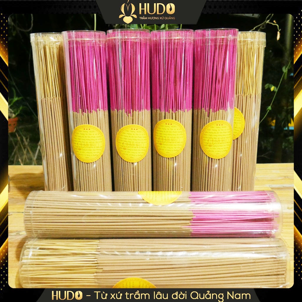Nhang trầm hương sạch cao cấp sản xuất từ chính xứ trầm lâu đời Tiên Phước Quảng Nam -Hudo -Nhang DT