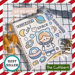 [ĐỘC QUYỀN] Sổ B5 Tiện Lợi Siêu Cute Dễ Thương Cho Việc Ghi Chú Học Tập The Cuthbert Shop
