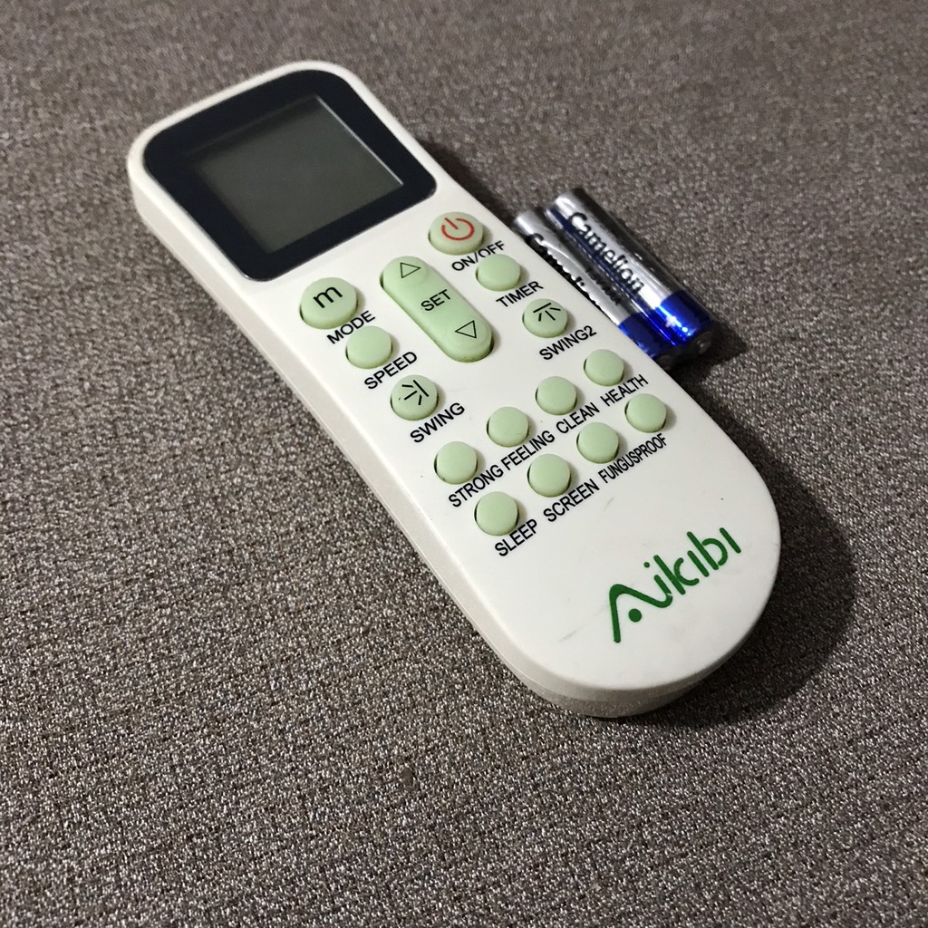 remote điều khiển điều hòa máy lạnh aikibi hàng zin theo máy