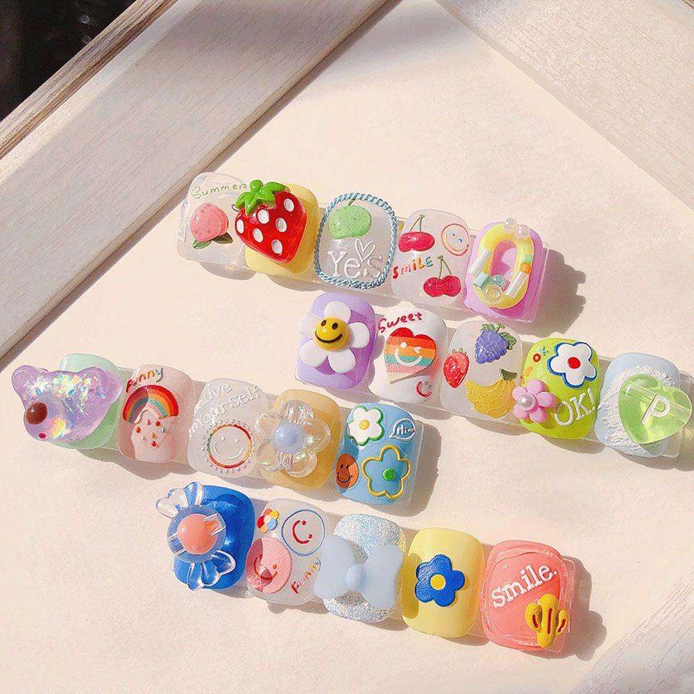 1 Tờ Miếng Dán Trang Trí Móng Tay Tự Dính Cho Mùa Hè Năm 2021