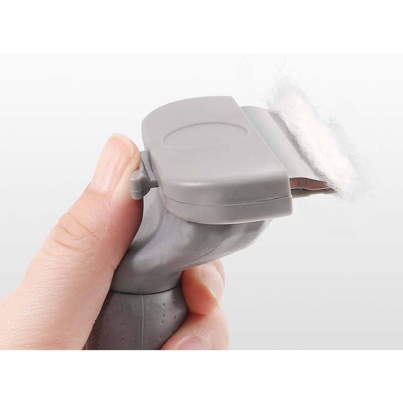 Lược Chải Lông Gỡ Rối/Chải Lông Chết Cho Chó Mèo/Lược Chải Lông Chuyên Dụng Lông Ngắn