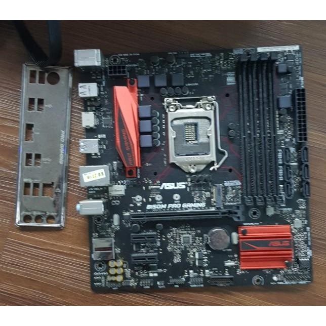 Bo mạch Asus B150M PRO GAMING qua sử dụng, main Asus B150 ngon lành, đẹp 95%