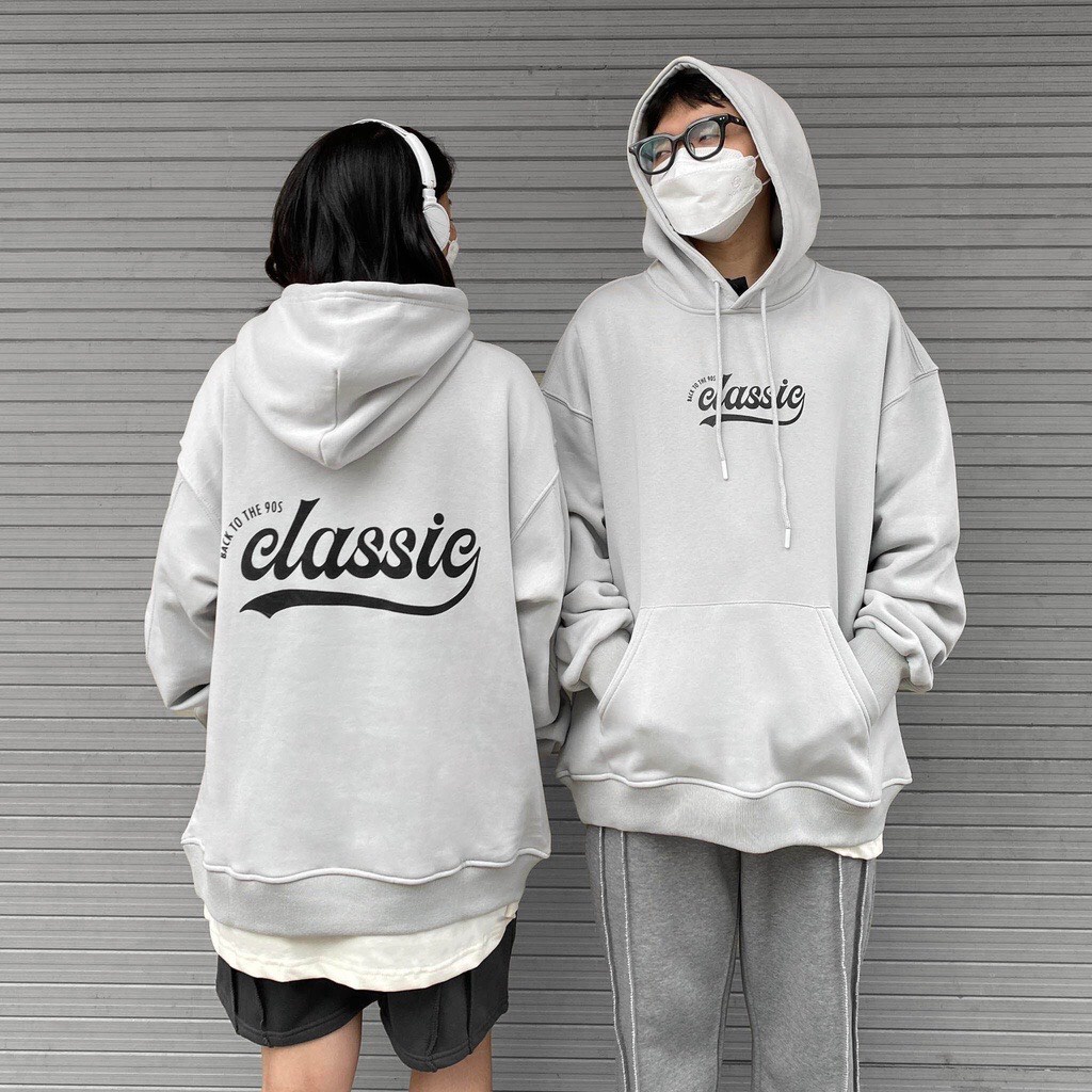 Áo Hoodie DASSIC Mũ Trùm Form Unisex Chất Vải Nỉ Bông Cao Cấp