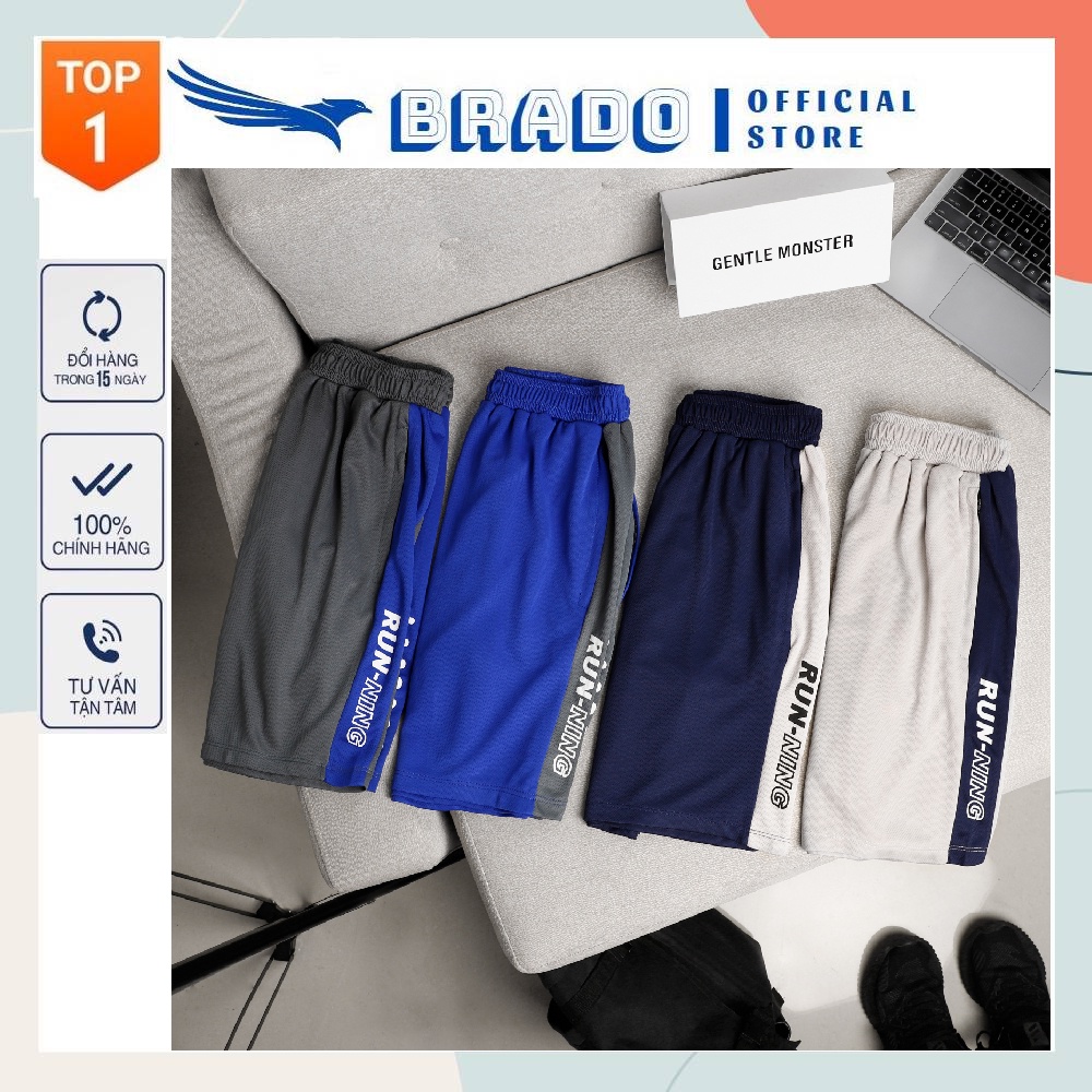 Quần đùi, quần short nam 𝐑𝐔𝐍𝐍𝐈𝐍𝐆 thể thao HOT NHẤT 2022, chất vải Thun Thái mềm mịn, thoáng mát co giãn