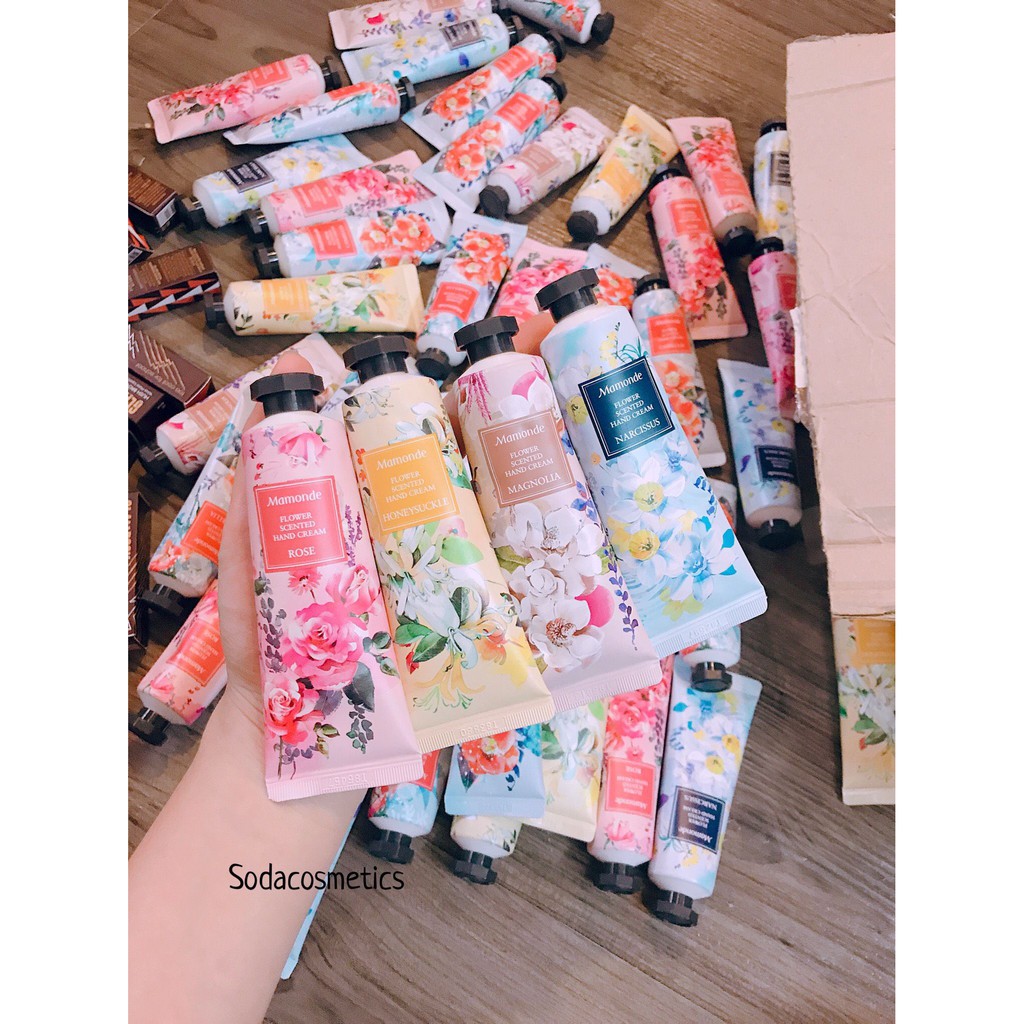 Kem Dưỡng Da Tay Hương Hoa Mamonde Flower Scented Hand Cream 50ml | BigBuy360 - bigbuy360.vn