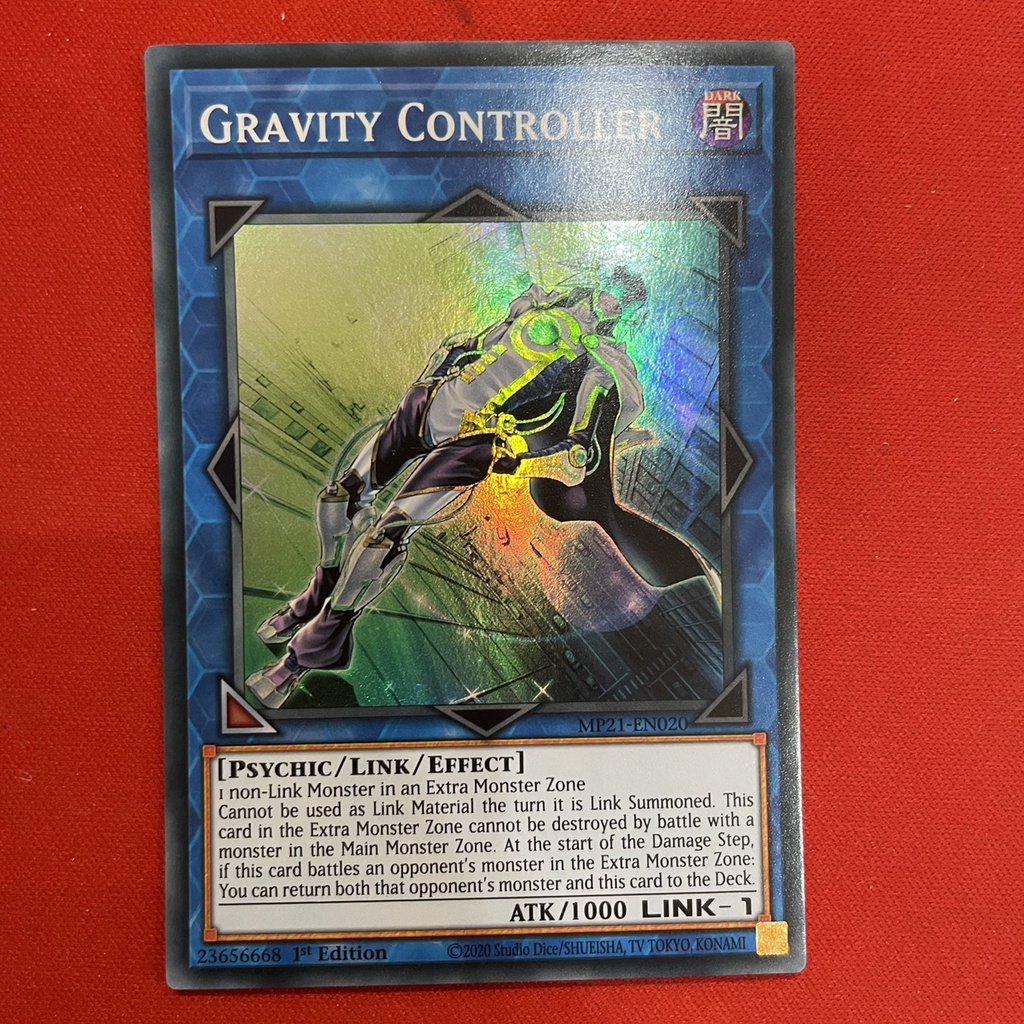 EN]Thẻ Bài Yugioh Chính Hãng] Gravity Controller