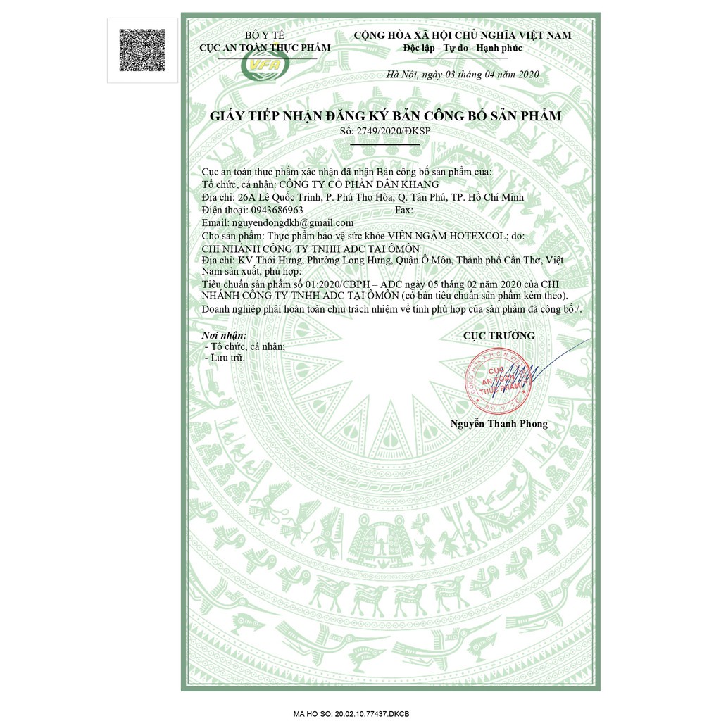 Viên ngậm Hotexcol – Hỗ trợ giảm ho hiệu quả