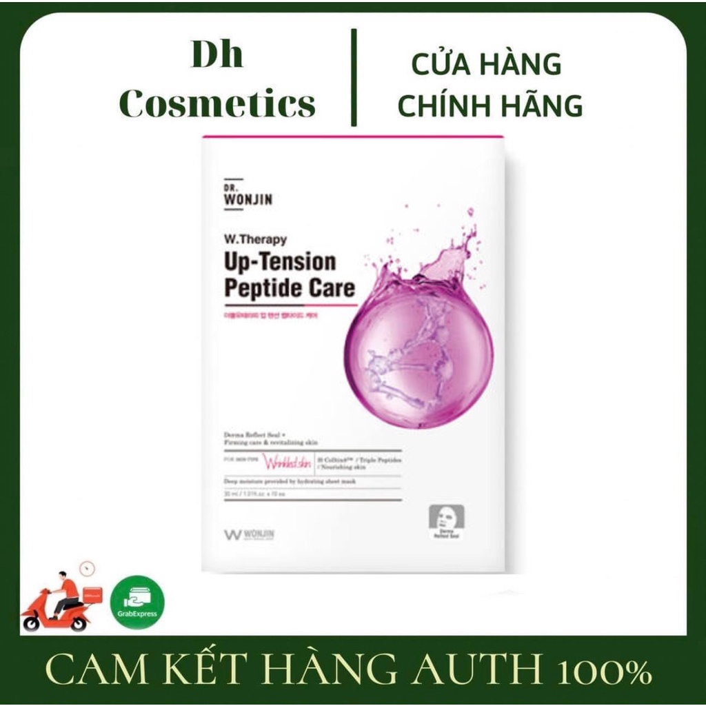 Mặt nạ Dr.Wonjin W.Therapy Up Tension Peptide Care Mask Chống Nhăn Chuyên Sâu