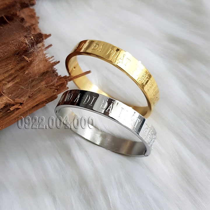 Vòng tay a di đà phật, vòng bảng lớn khắc chữ adidaphat.