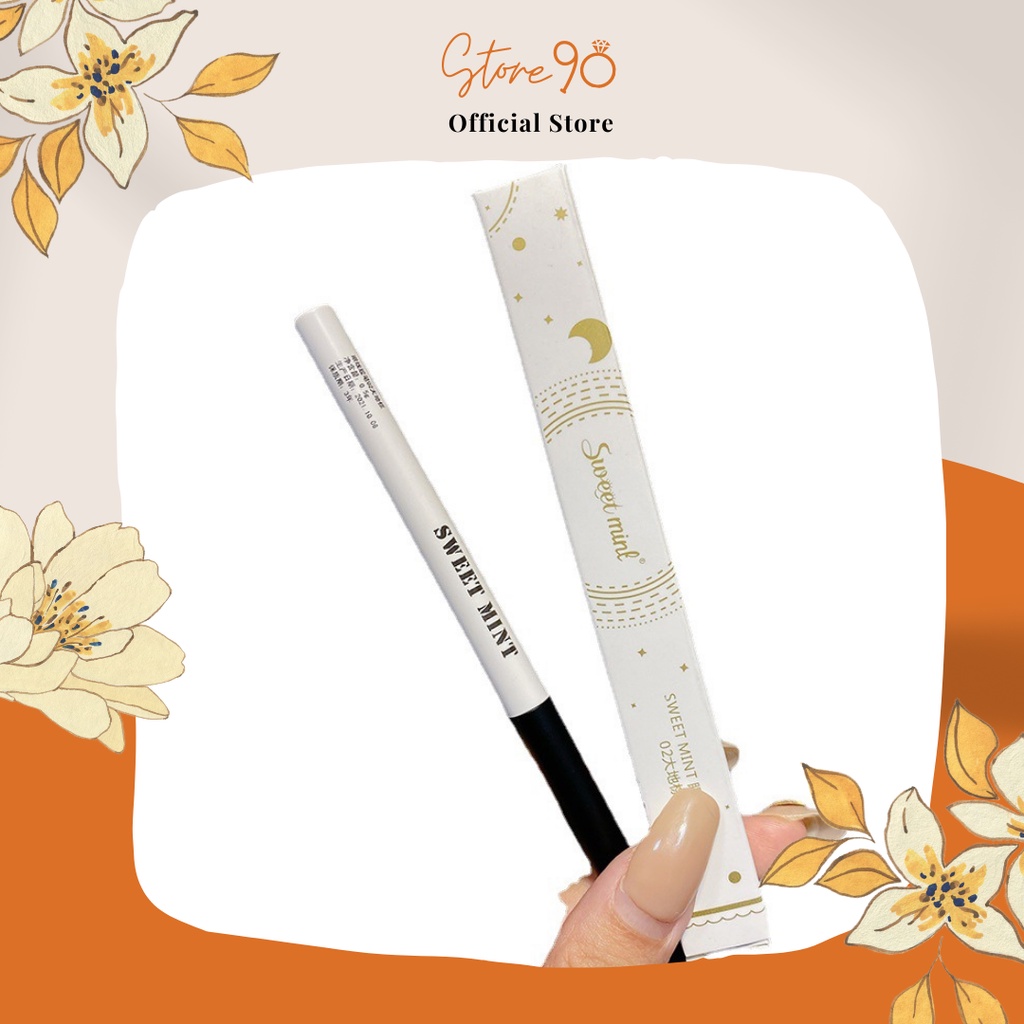 Chì sáp kẻ mắt SWEET MINT lâu trôi, chống thấm nước - Mỹ phẩm nội địa Trung
