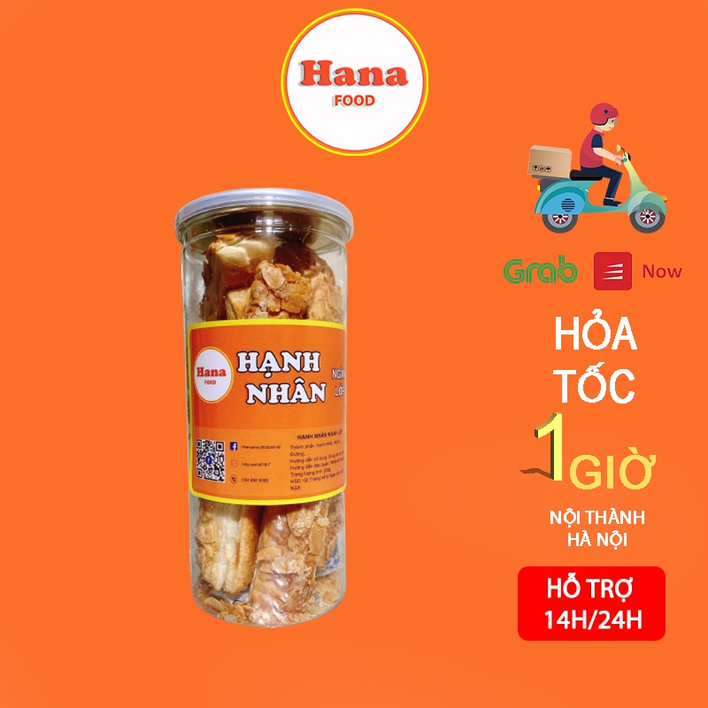 Bánh hạnh nhân ngàn lớp hộp 200gr - Hạt Homemade dành cho bà bầu và ăn kiêng eat clean [Hỏa tốc hà nội][Hana Food]