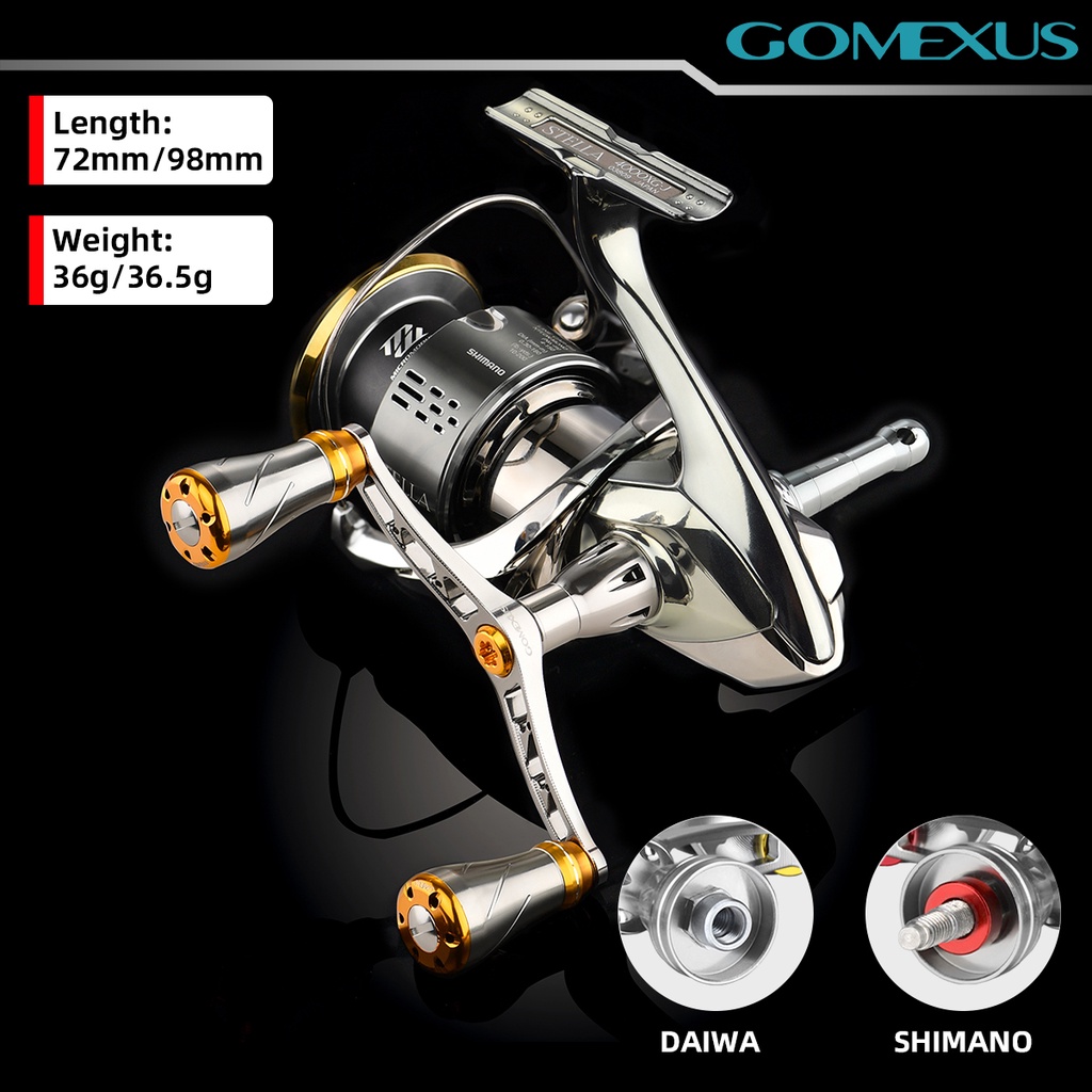 Tay quay GOMEXUS MDH-TN chuyên dụng hỗ trợ cho máy câu cá Shimano / Daiwa