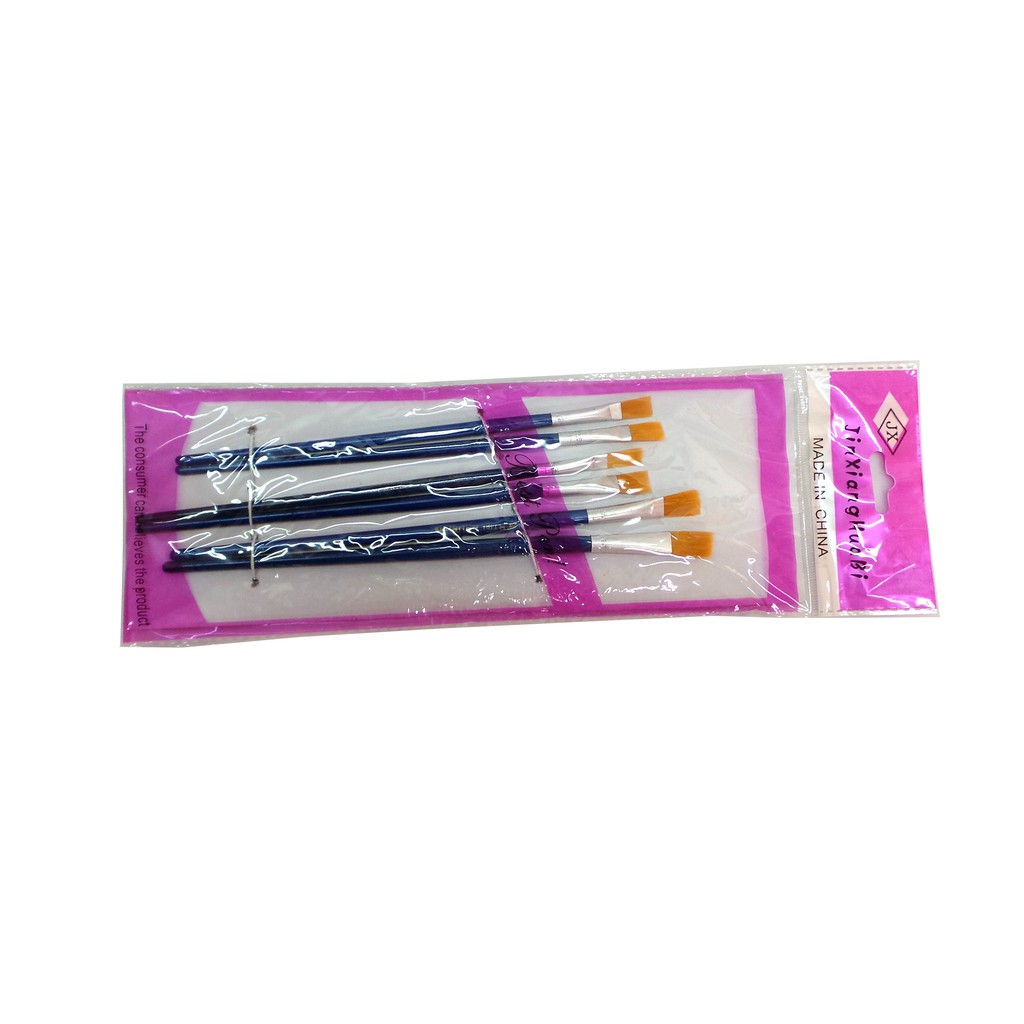 Cọ vẽ màu nước, thư pháp bộ , dẹp