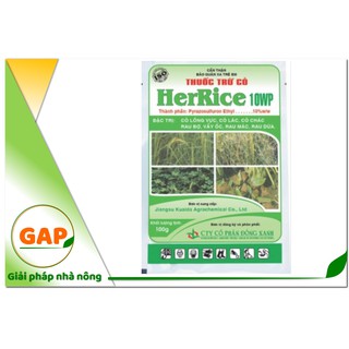 HerRice 10WP gói 100g - Diệt được hầu hết các loại cỏ trên lúa...