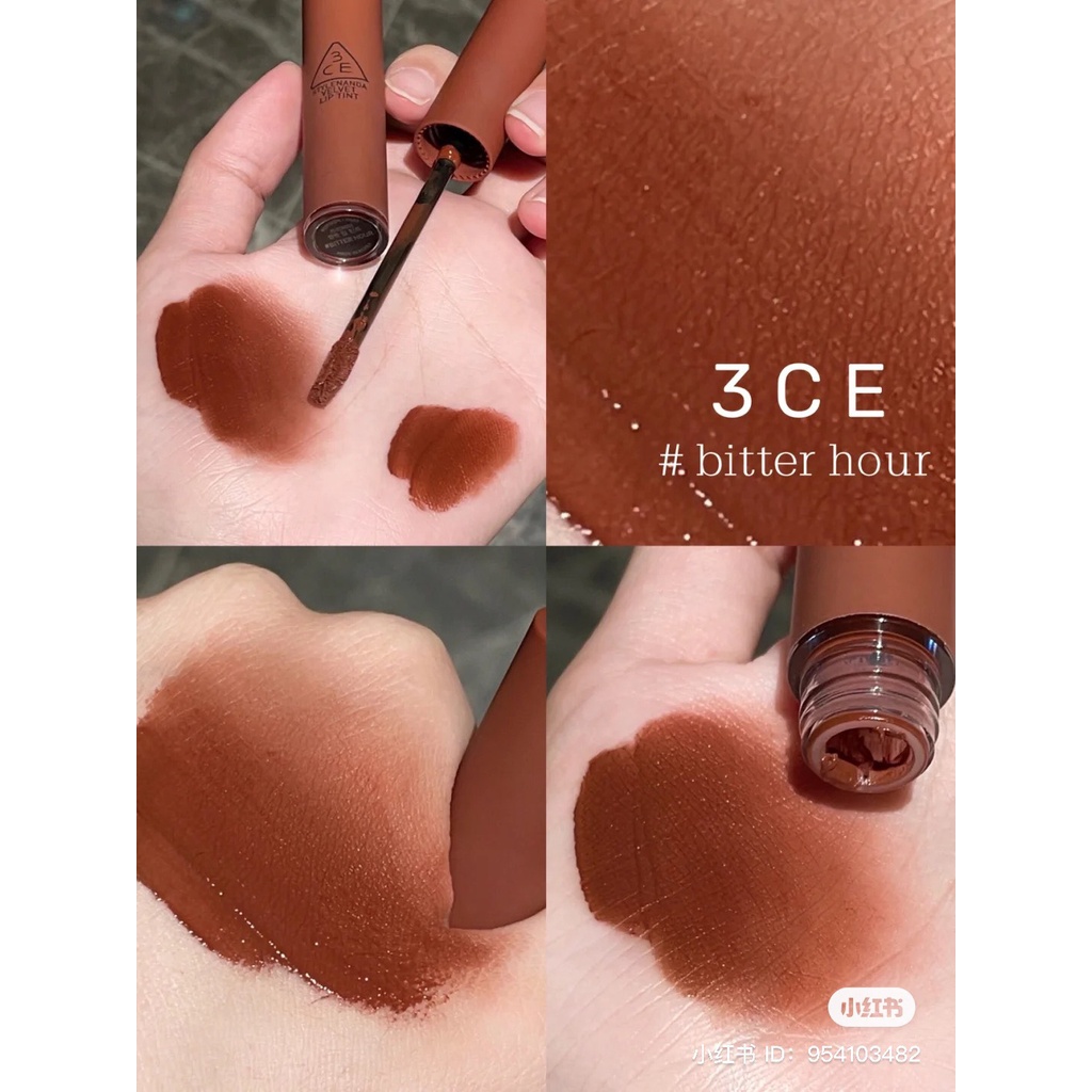 [New color] Son Kem Lì 3CE Velvet Lip Tint 4g