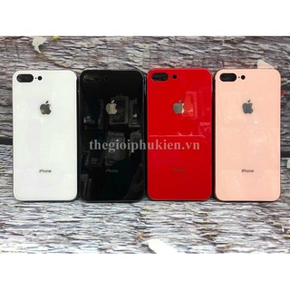 Iphone 7 Plus / 8 Plus - Ốp Lưng Kính Chống Sốc Viền Đồng Màu