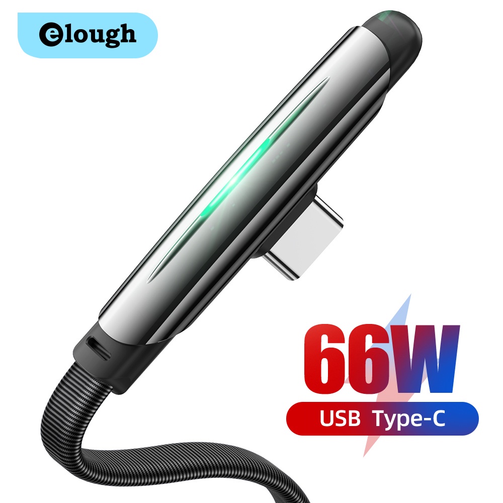 Cáp SạC Nhanh USB-C 6A 66W 90 Độ Chuyên DụNg