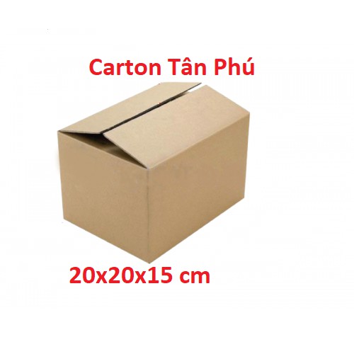 20x20x15 cm ♥️ FREESHIP ♥️ Giảm 10K Khi Nhập [BAOBITP2] - 1 Thùng hộp carton 3 lớp TP1
