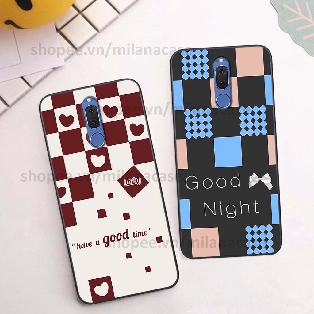 Ốp Huawei Nova 2i caro họa tiết nhiều màu sắc siêu đẹp thời trang cá tính