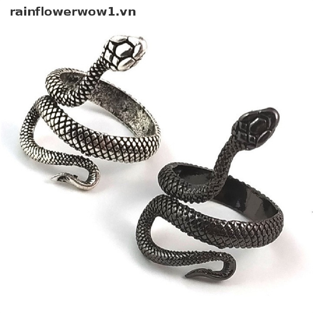 Nhẫn Hình Rắn Thời Trang Có Thể Điều Chỉnh Kích Cỡ