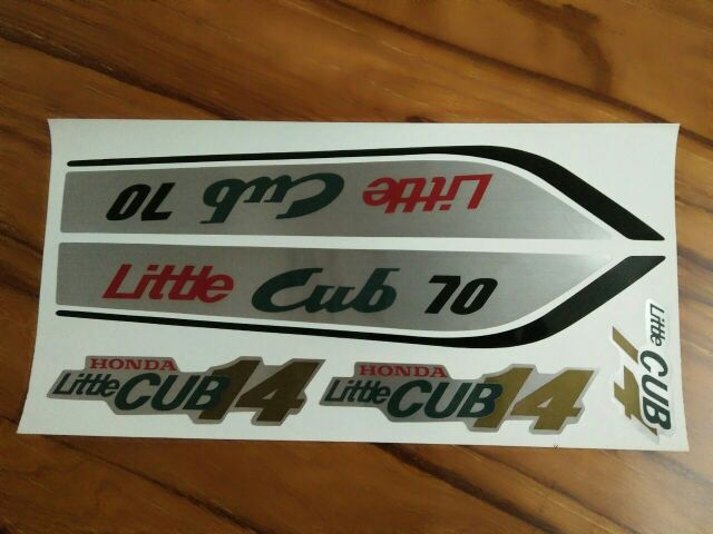 Bộ tem little cub 70