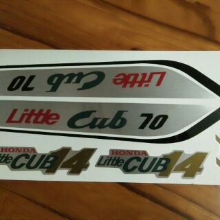 Bộ tem little cub 70