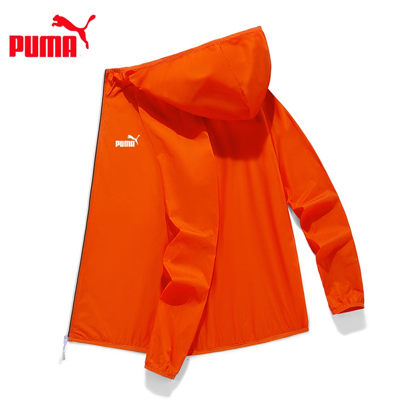 PUMA Áo Khoác Màu Trơn Siêu Nhẹ Nhanh Khô Chống Tia UV Thời Trang Mùa Hè Cho Nam Và Nữ