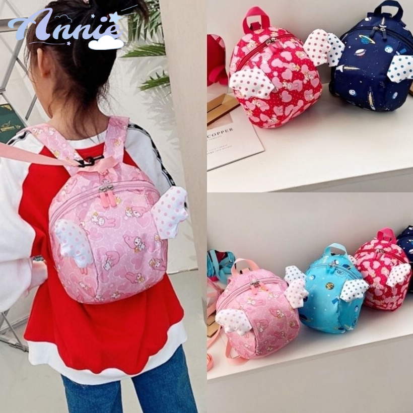 Ba Lô Chống Thất Lạc Hình Hoạt Hình Đáng Yêu Dành Cho Bé Từ 1-3 Tuổi