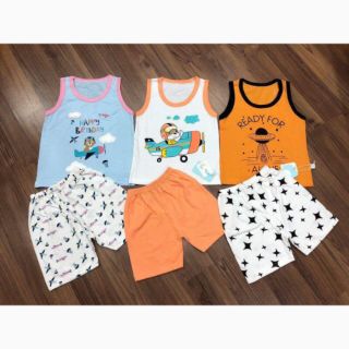 Combo 5 bộ ba lỗ bé trai/bé gái mix ngẫu nhiên