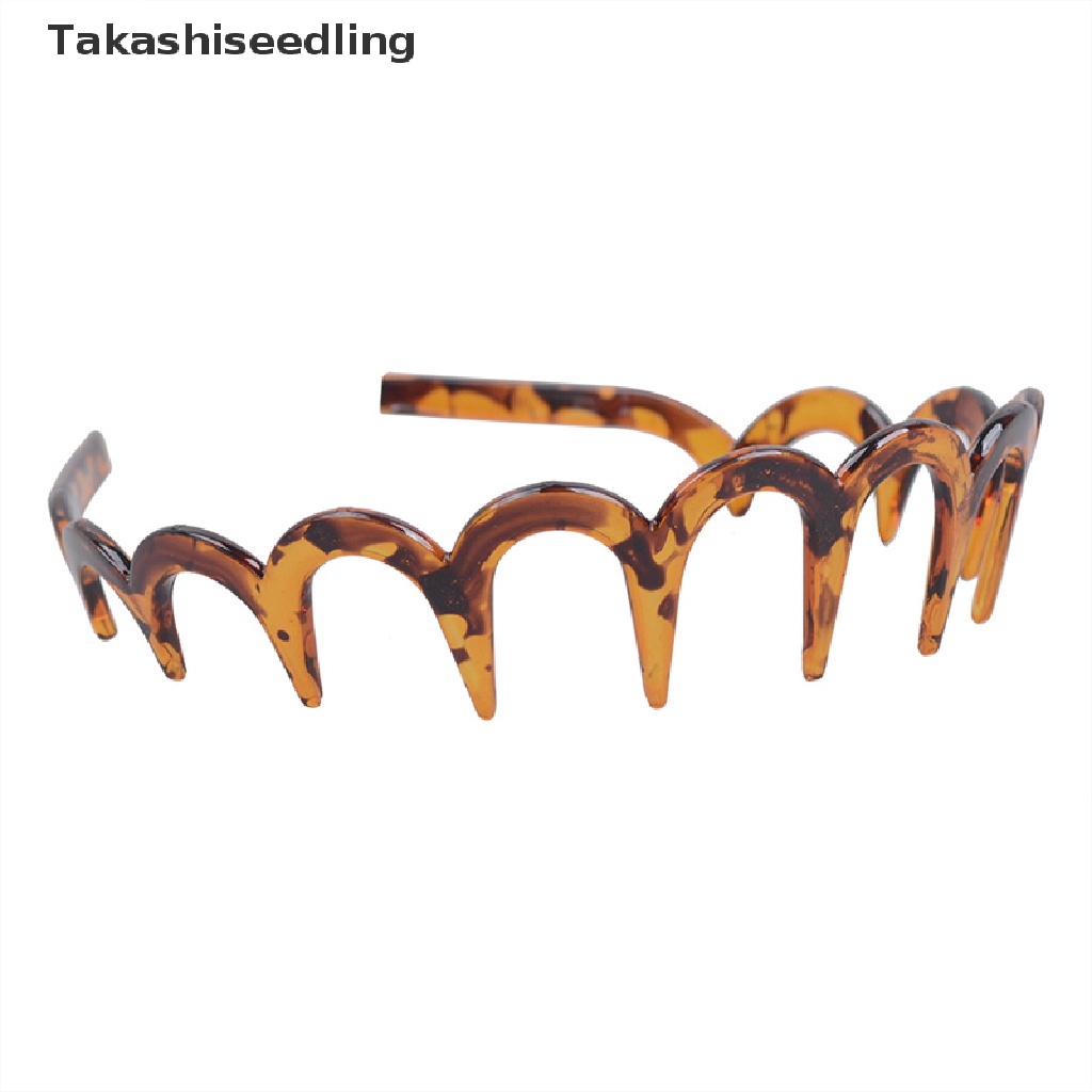 (Takashiseling) 1 Lược Cài Tóc Răng Cá Mập Bằng Nhựa Cho Nữ