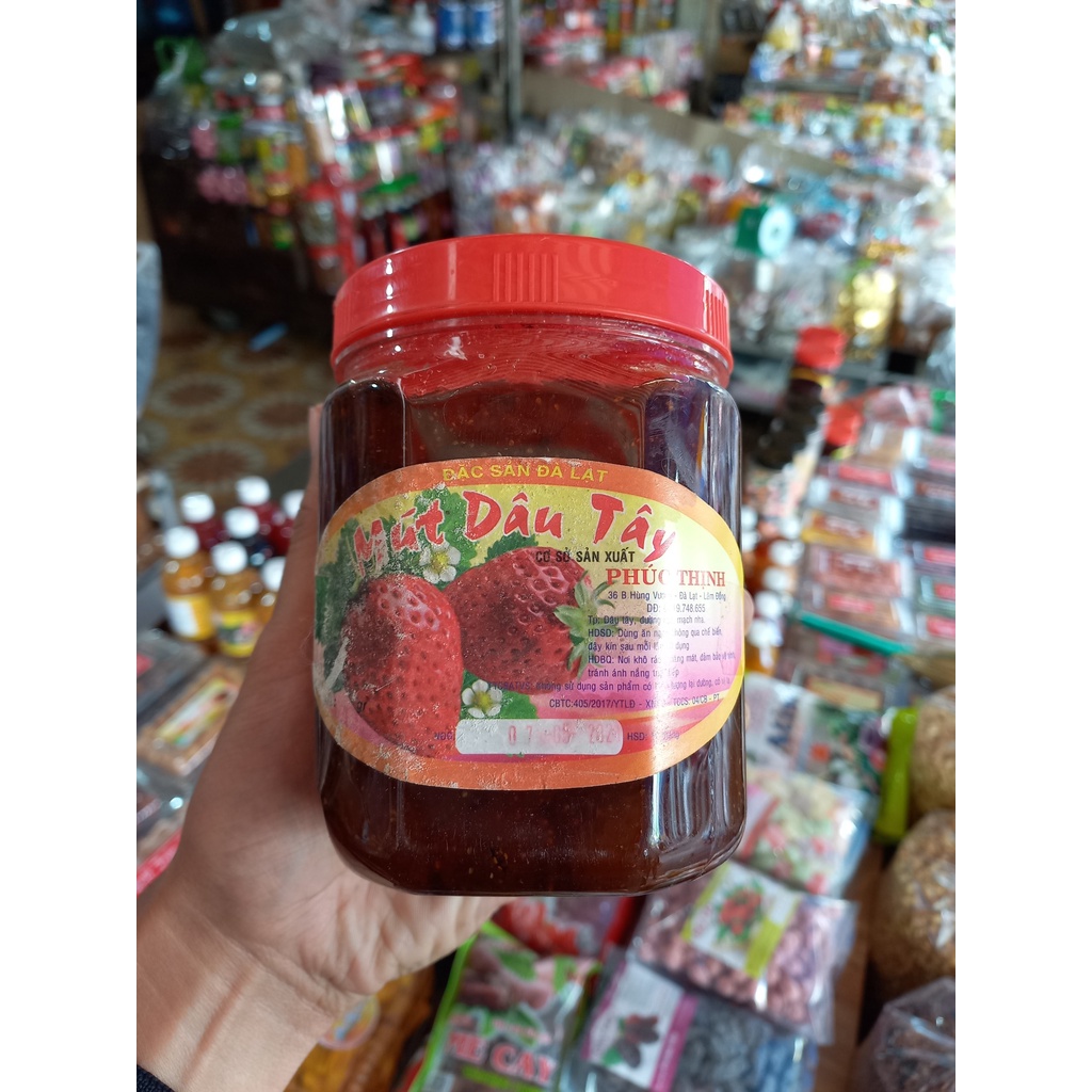 Mứt dâu tây đặc sản ĐÀ LẠT