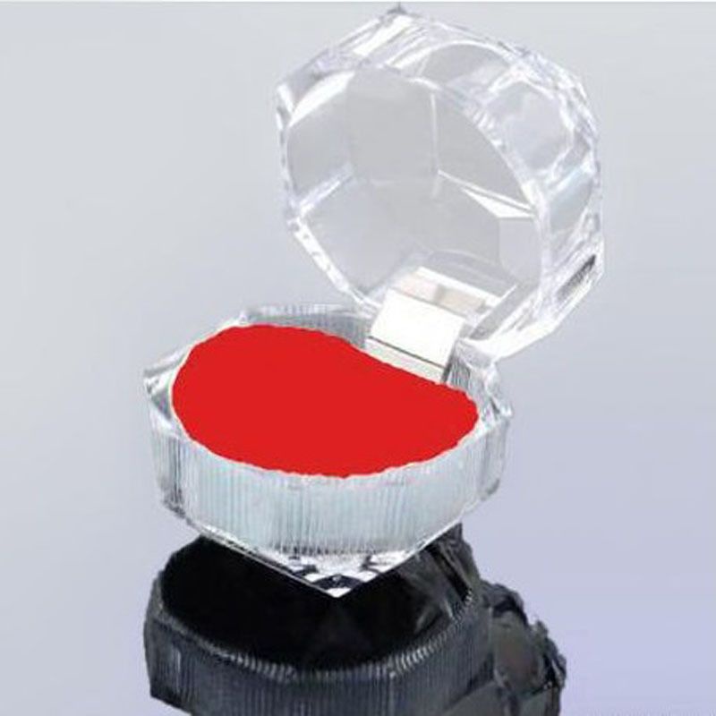 Hộp đựng nhẫn trong suốt