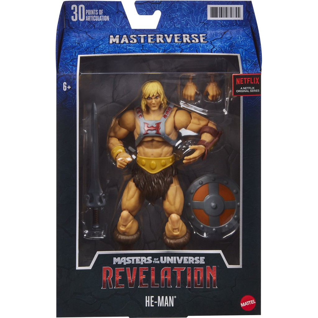 Mô hình nhân vật Mattel Masters of the Universe Masterverse He-Man 7-in Action Figure